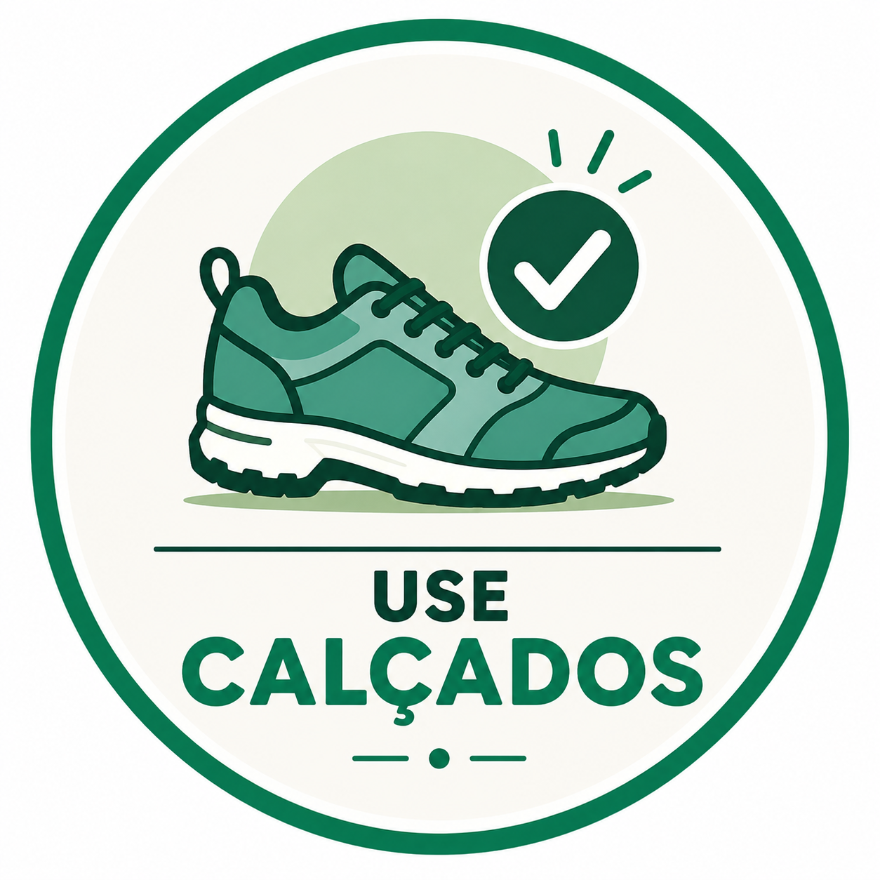  Usar calçados